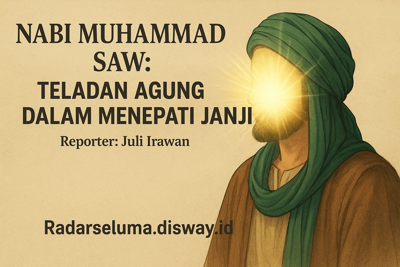Nabi Muhammad SAW: Teladan Agung dalam Menepati Janji dan Amanah