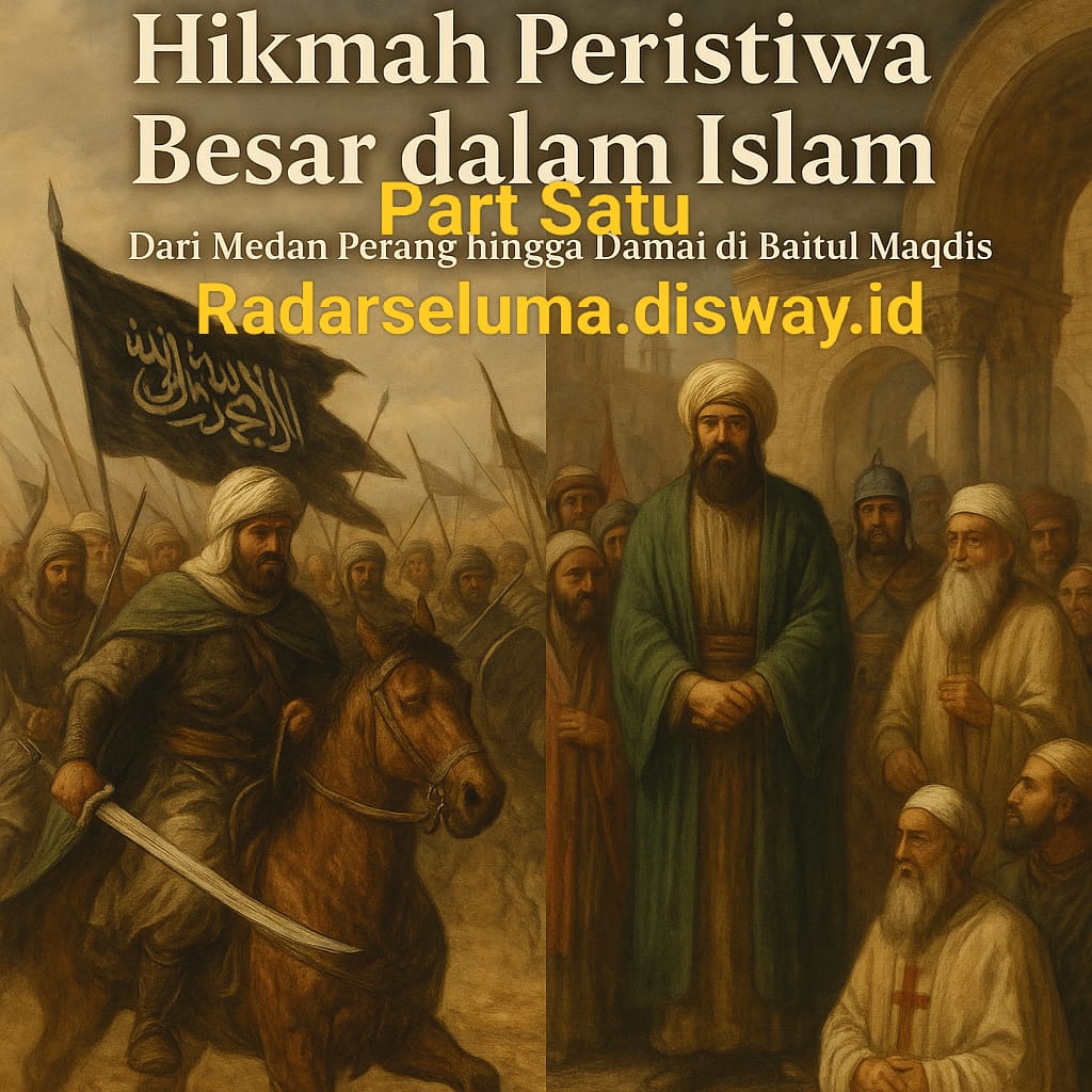 Hikmah dari Peristiwa-Peristiwa Besar dalam Islam Part Satu 
