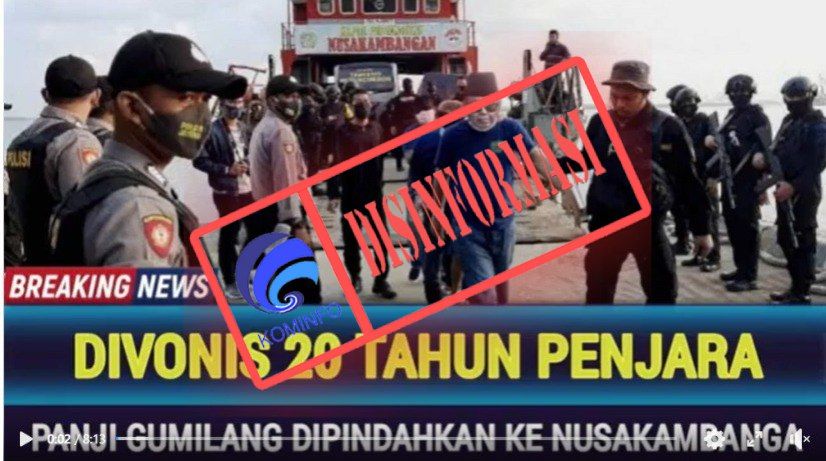 Panji Gumilang Divonis Hukuman 20 Tahun Penjara dan Dipindahkan ke Nusakambangan, Hoaks Ya, Jangan Disahre