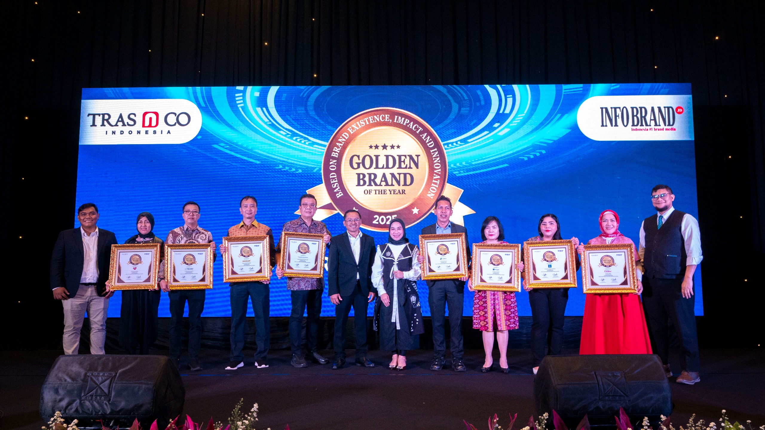 Berikut Nama Pemenang Golden Brand of The Year 2025, INFOBRAND.ID Gadeng TRANS N CO