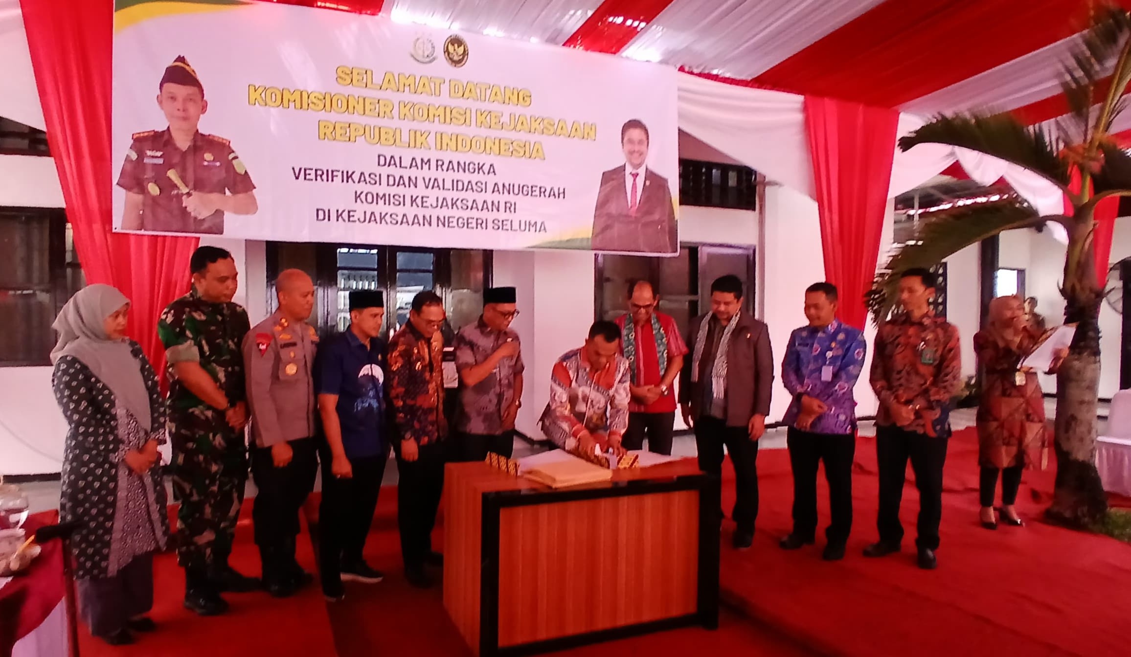  Kejari Seluma Masuk Nominasi 10 Besar Nasional, Komisi Kejaksaan RI Lakukan Verifikasi dan Validasi