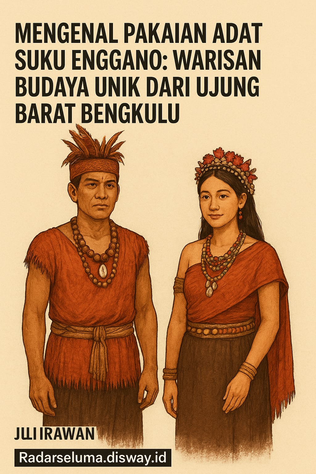 Mengenal Pakaian Adat Suku Enggano: Warisan Budaya Unik dari Ujung Barat Bengkulu