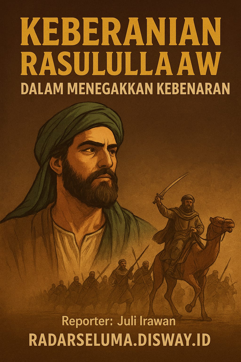 Rasulullah SAW: Teladan Keberanian dan Keikhlasan yang Menggetarkan Hati Umat