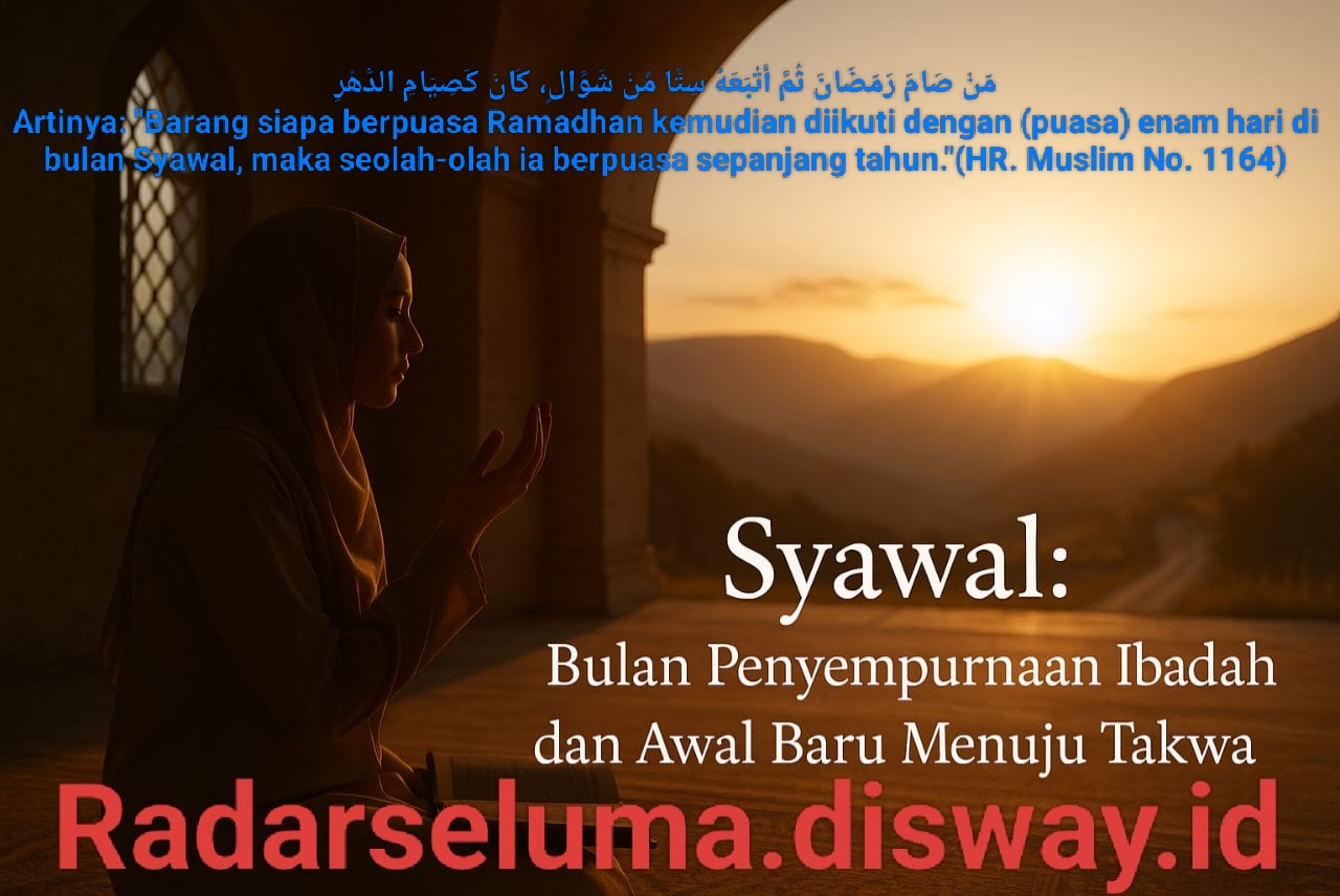 Syawal sebagai Bulan Penyempurnaan Ibadah
