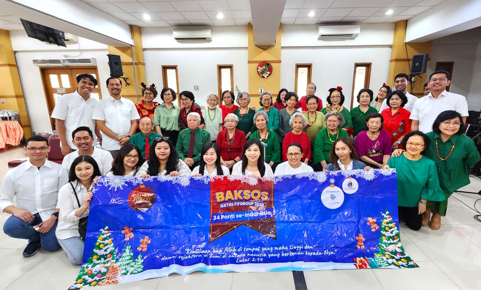   34 Panti Asuhan Mendapat Bantuan FIFGROUP, Berbagi Kasih Natal dan Tahun Baru