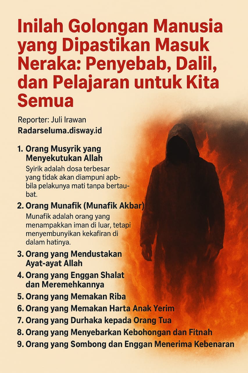 Tokoh-Tokoh Penentang Nabi Muhammad SAW yang Dipastikan Masuk Neraka: Kesombongan, Kekafiran, dan Akhir Tragis
