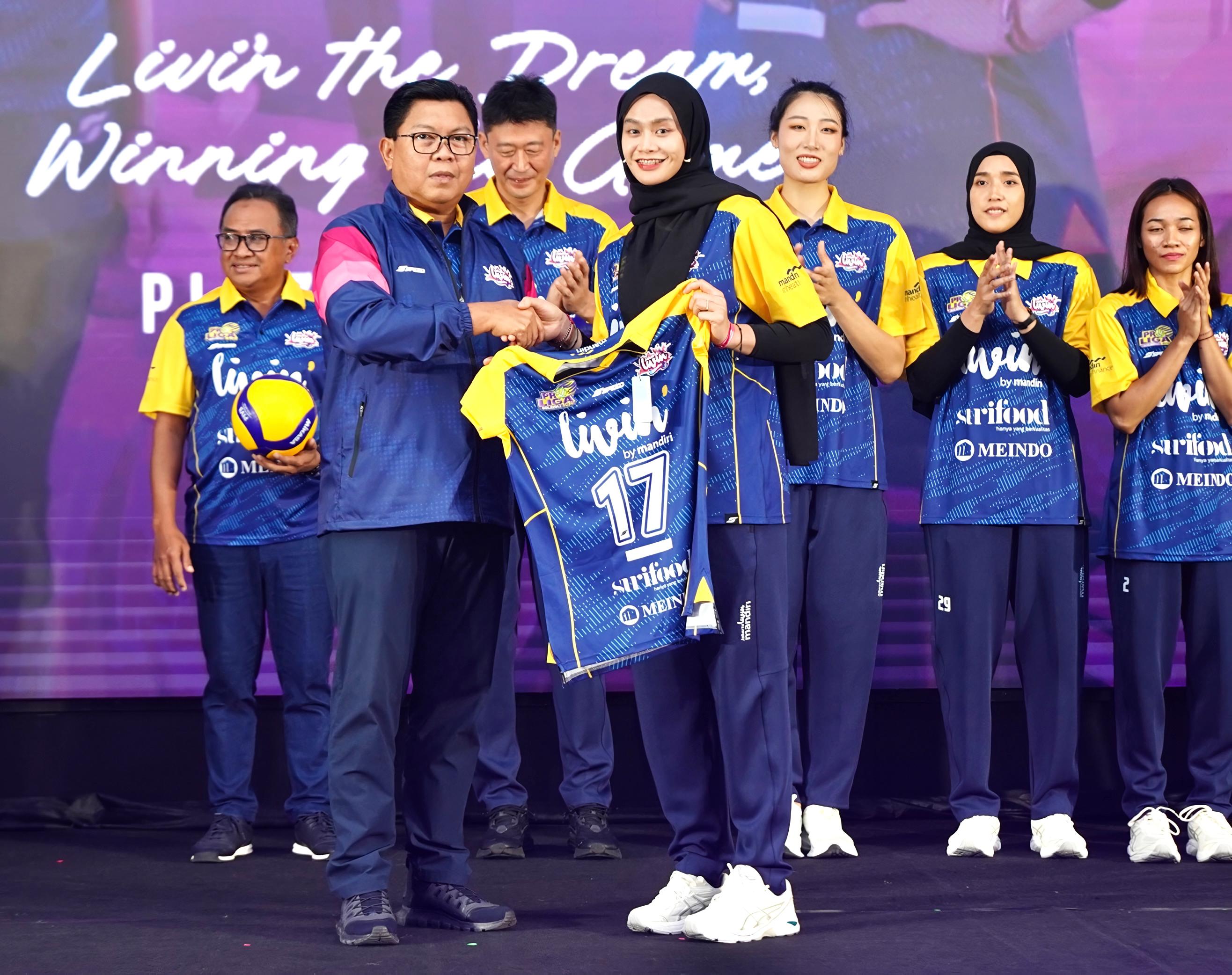  Jakarta Livin’ by Mandiri Siap Berlaga di  Proliga 2025 Putri, Umumkan Daftar Pemain