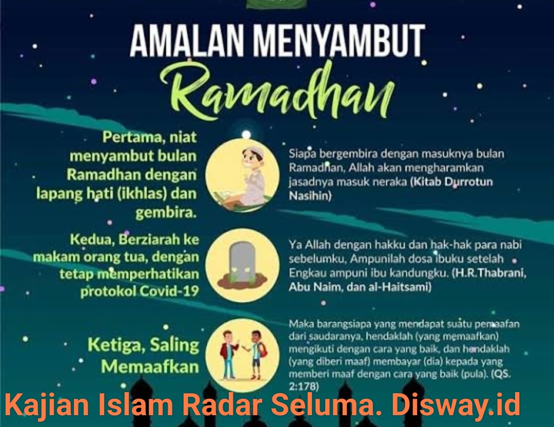 Sambut Ramadhan Dengan Suka Cita. Berikut Tips Amalan Menyambut Ramadhan