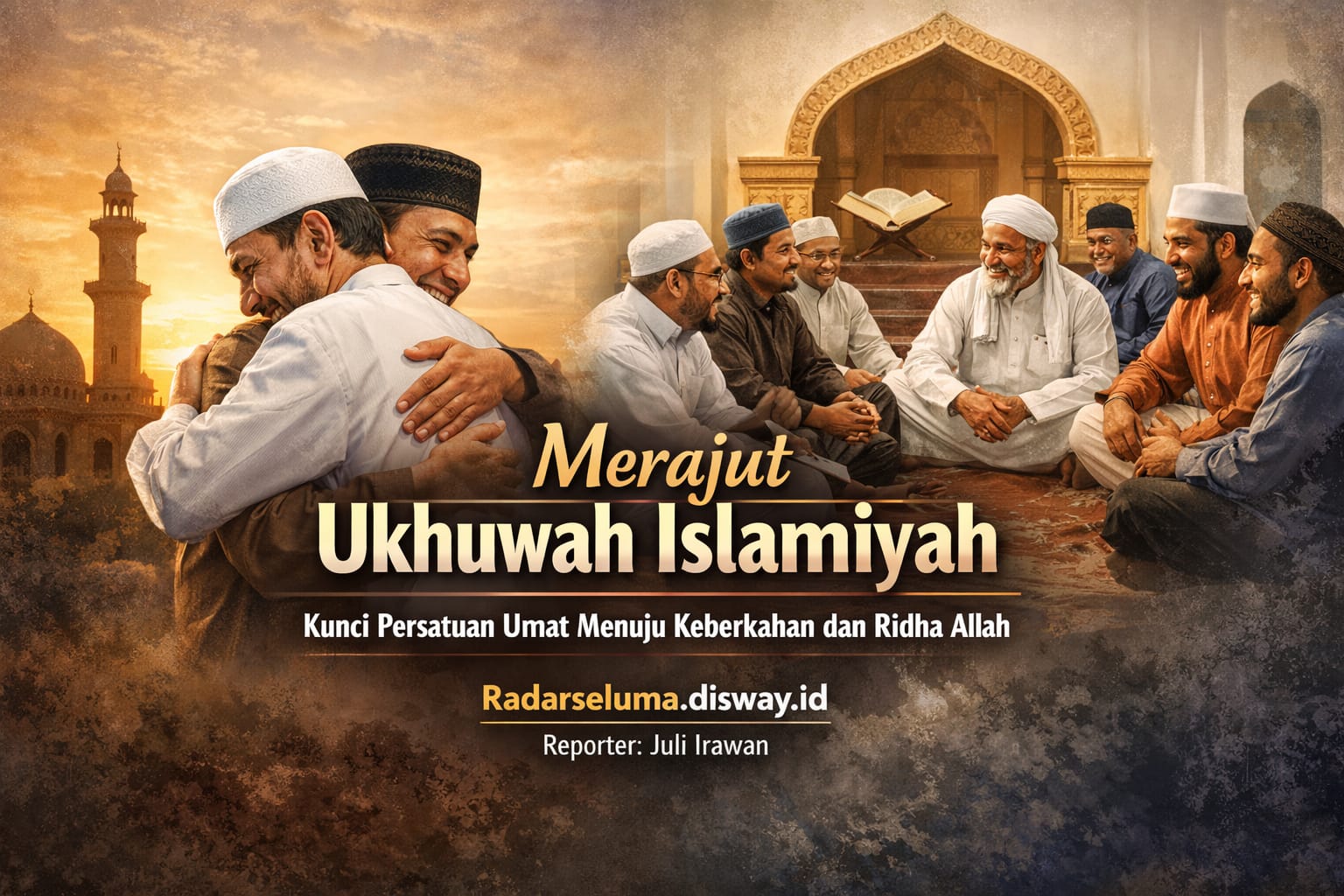 Merajut Ukhuwah Islamiyah: Kunci Persatuan Umat Menuju Keberkahan dan Ridha Allah