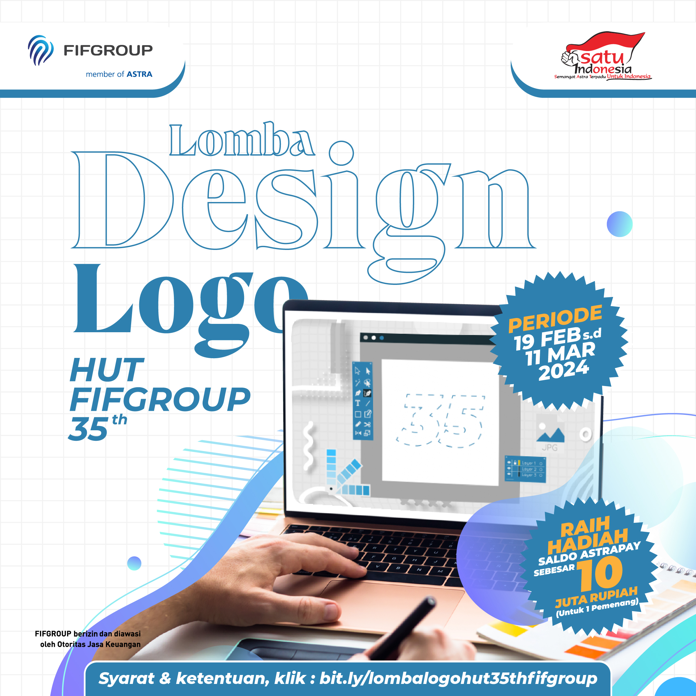    FIFGroup Gelar Lomba Desain Logo HUT, Hadiahnya..