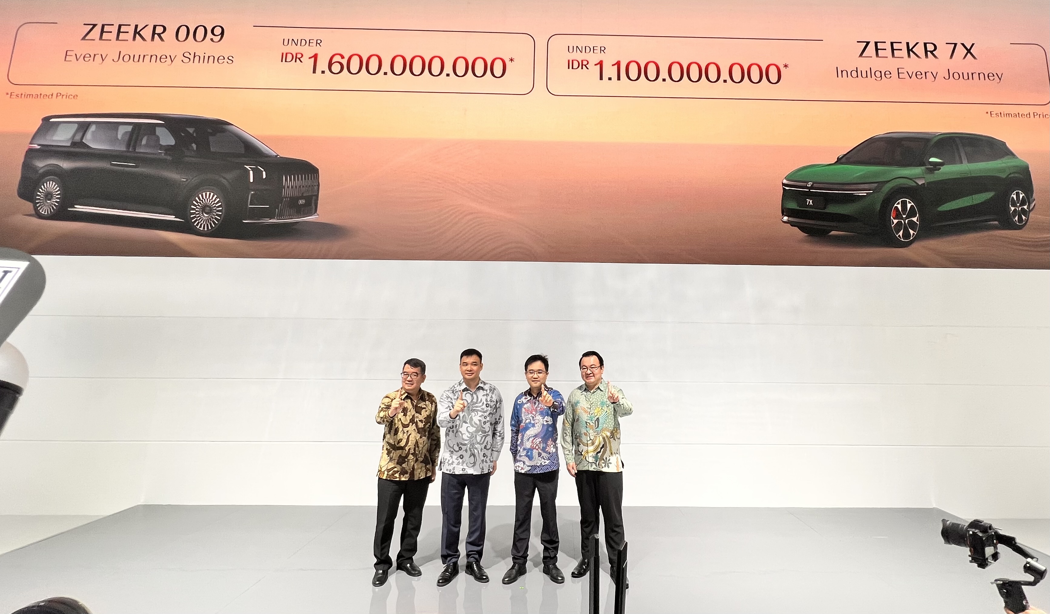 Geely di IIMS 2026, Bawa Lineup EV Lengkap dan  ZEEKR