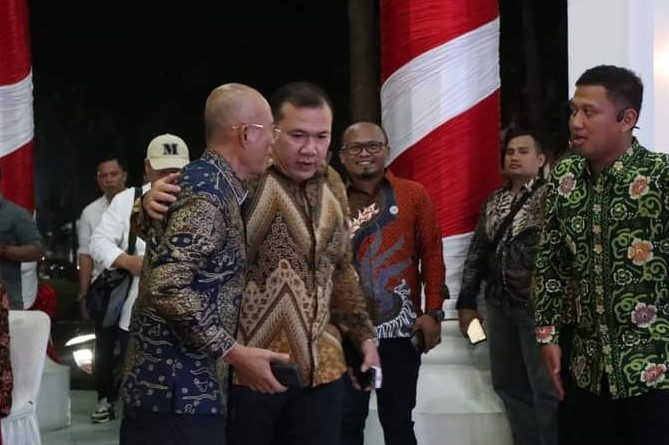  Bupati BS Gusnan Mulyadi Hadiri Malam Kenal Pamit Kapolda Bengkulu