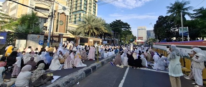  Lebaran Hari Ini, Muhammadiyah Salat Id Digelar di Halaman Kantor PP Muhammadiyah