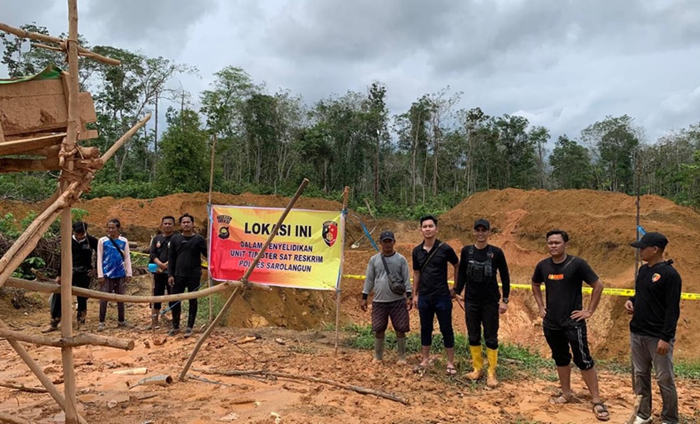  4 Penambang Tewas Tertimbun, Tragedi PETI Sarolangun, Polisi Buru Pemilik Tambang 