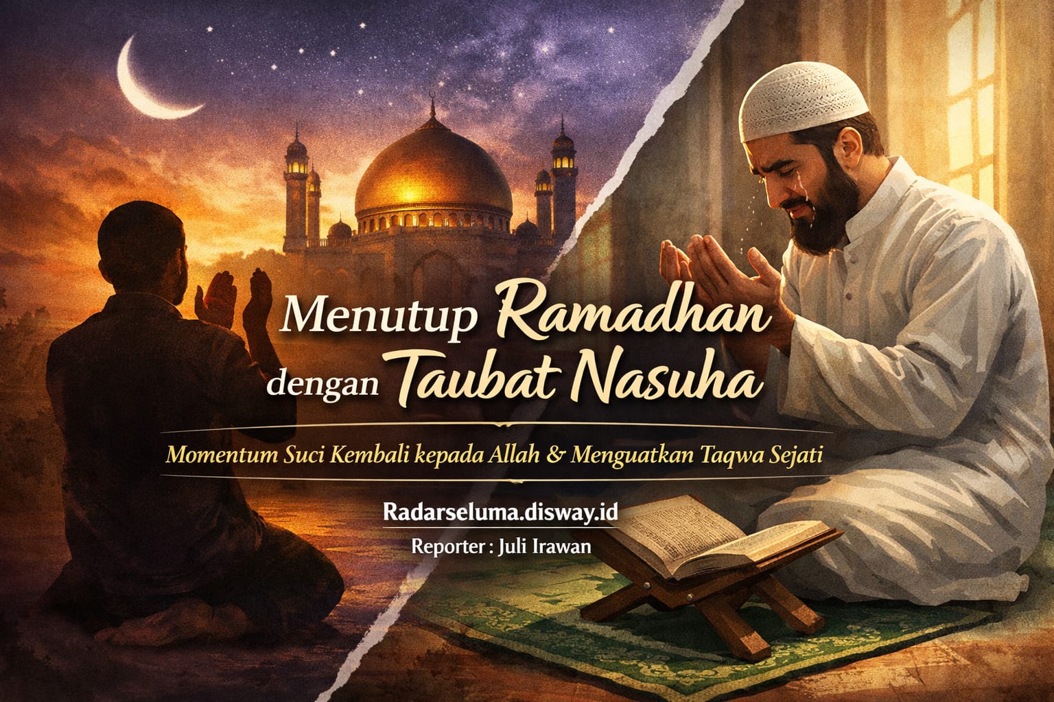 Menutup Ramadhan dengan Taubat Nasuha: Momentum Suci Kembali kepada Allah dan Menguatkan Taqwa Sejati
