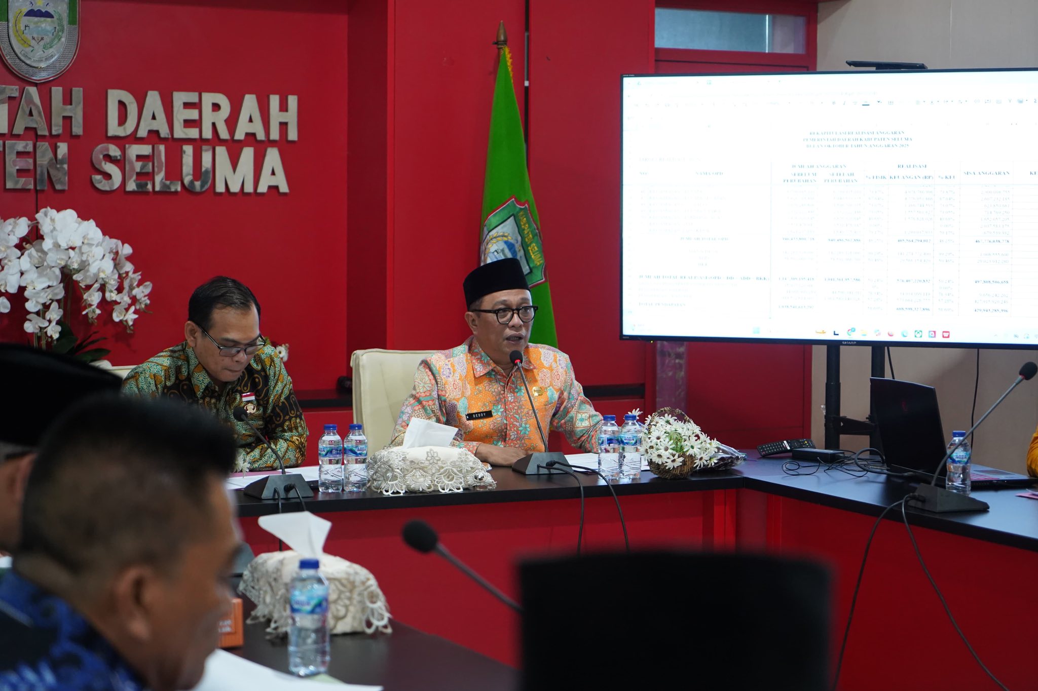    Bupati Seluma, Teddy Rahman Tekan OPD Agar Tuntaskan Penyerapan Anggaran