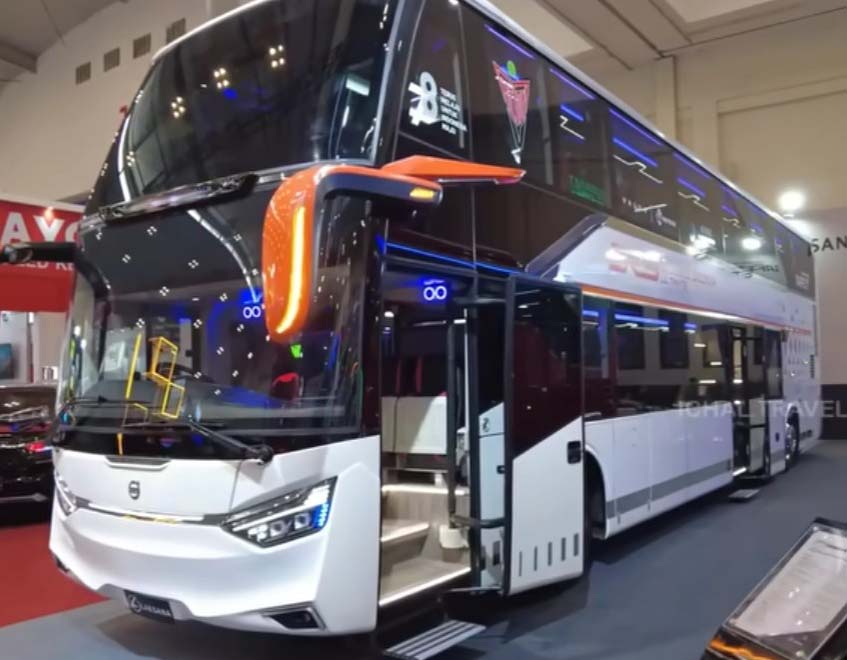   Hadirkan 6 Bus Dilengkapi Fitur Terbaru, Karoseri Laksana Buat Rame GIIAS 2023