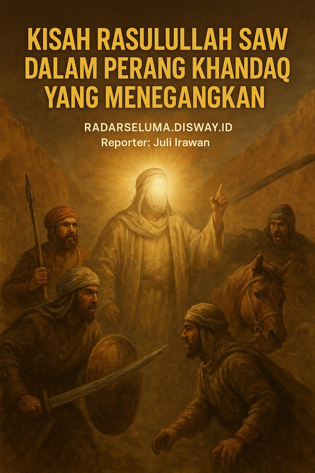 Kisah Rasulullah SAW dalam Perang Khandaq yang Menegangkan 