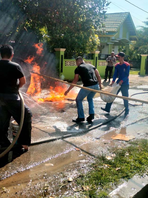  Sepele! Ini Penyebab Agya Terbakar di depan BLK BS! Rugi 100 jutaan