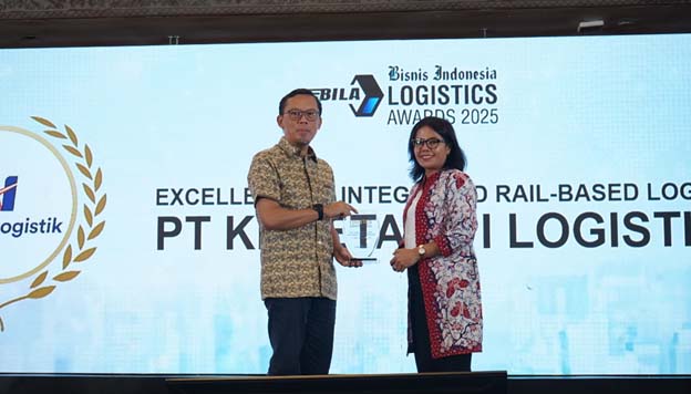   KAI Logistik Raih Penghargaan “Excellence In Integrated Rail-Based Logistics Solutions” 