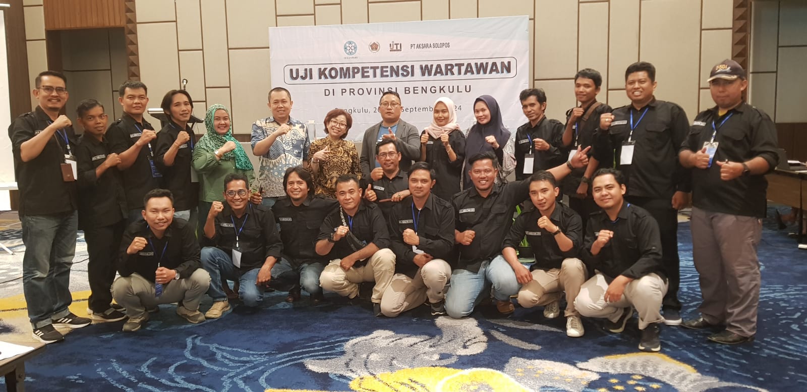 Dorong Perkembangan Karya Jurnalistik Dewan Pers Gelar UKW di Bengkulu 2024, 42 Peserta 37  Kompeten