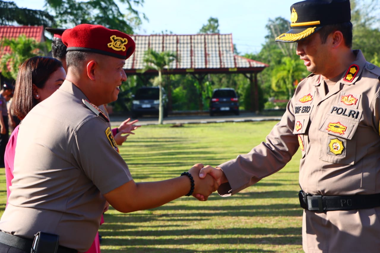  Kasat Reskrim Polres Seluma Naik Pangkat, Serta 28 Anggota Polres Seluma