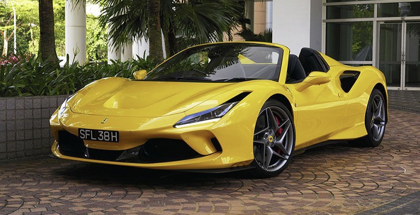 Ferrari F8 Spider, Sensasi Baru Open-Top Sport Car Balap Kombinasi Fitur Canggih Atap Terbuka Otomatis