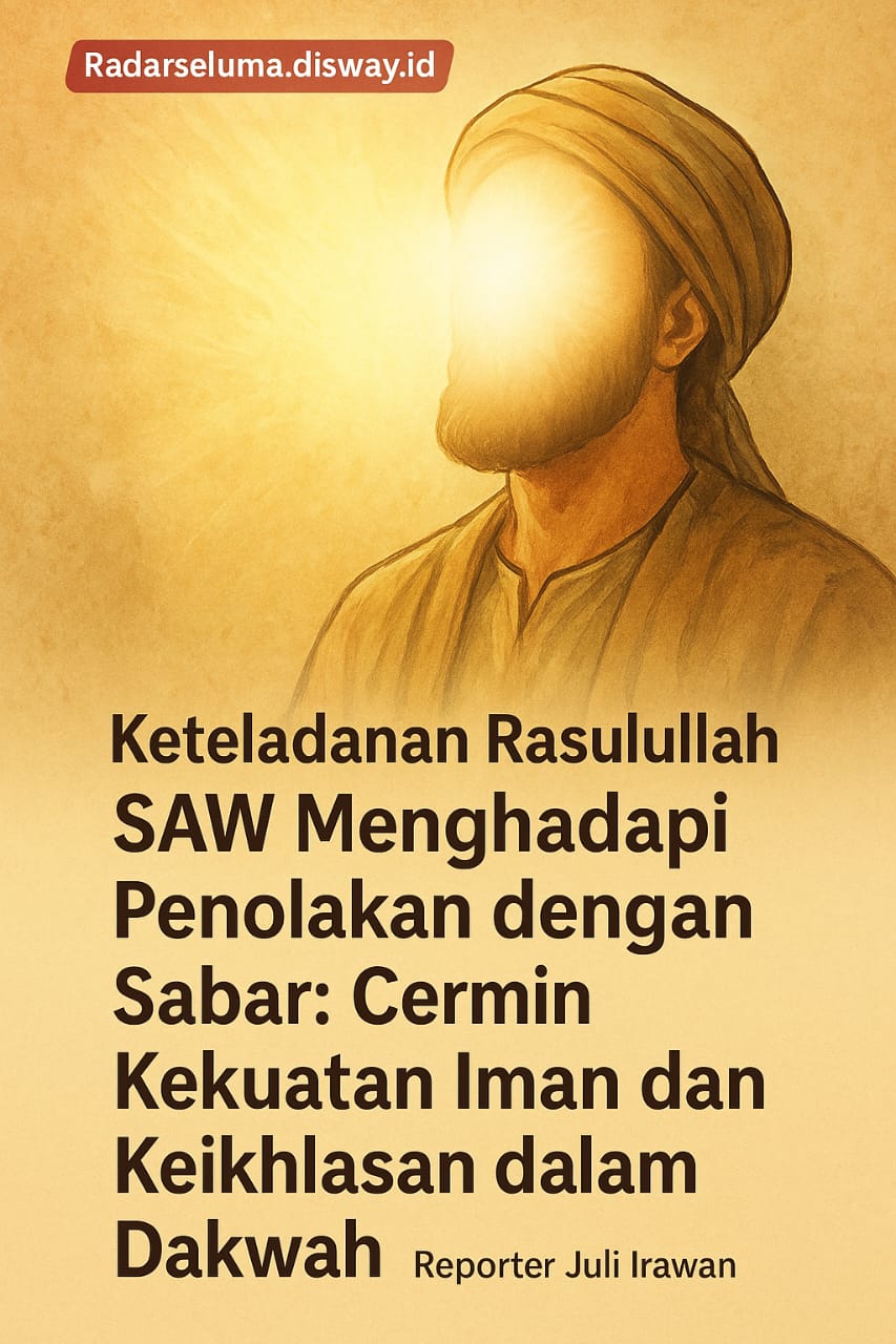 Keteladanan Rasulullah SAW Menghadapi Penolakan dengan Sabar: Cermin Kekuatan Iman dan Keikhlasan dalam Dakwah