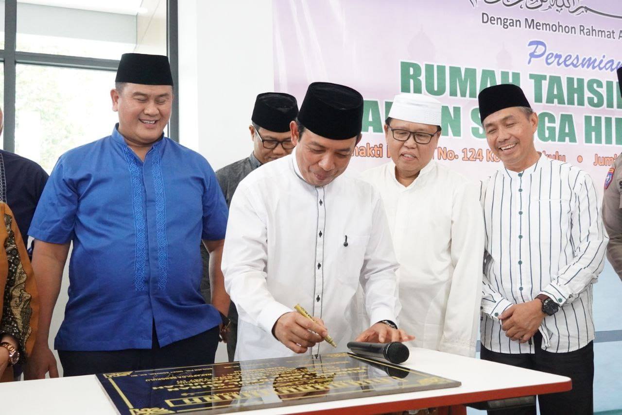 Bersama Wakapolda dan Kajari, Walikota Bengkulu Resmikan Rumah Tahsin Quran