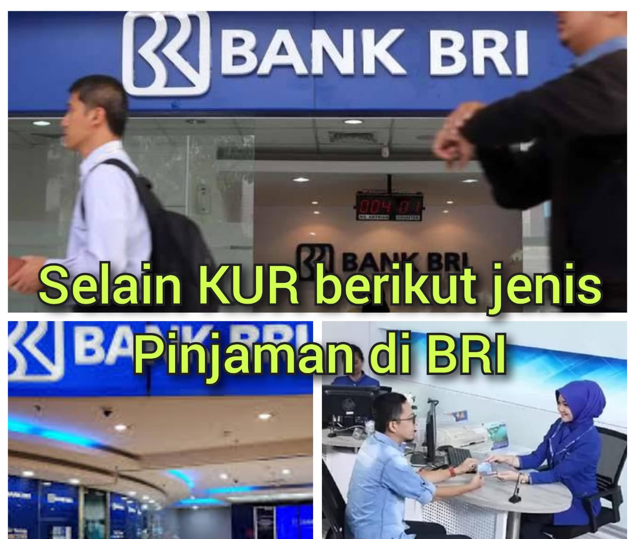 Cek! Kejutan Pinjaman Kredit Usaha Rakyat (KUR) di Bank BRI 2024!