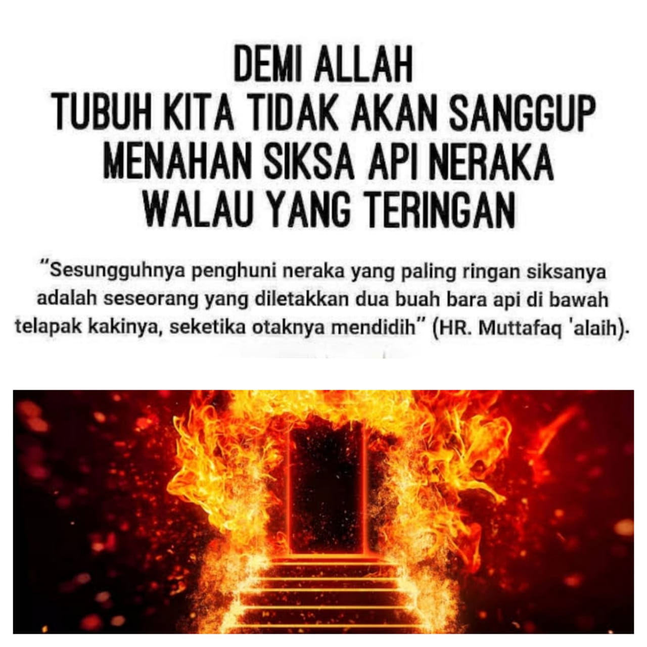  Inilah Orang Yang Kelak Allah Selamatkan dari Api Neraka, Siapa Mereka..?? Yuk Simak