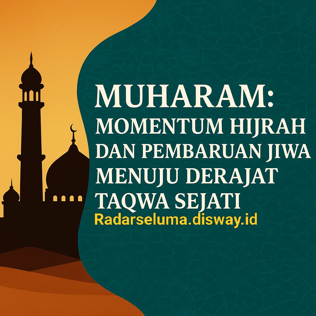 Muharam: Momentum Hijrah dan Pembaruan Jiwa Menuju Derajat Taqwa Sejati