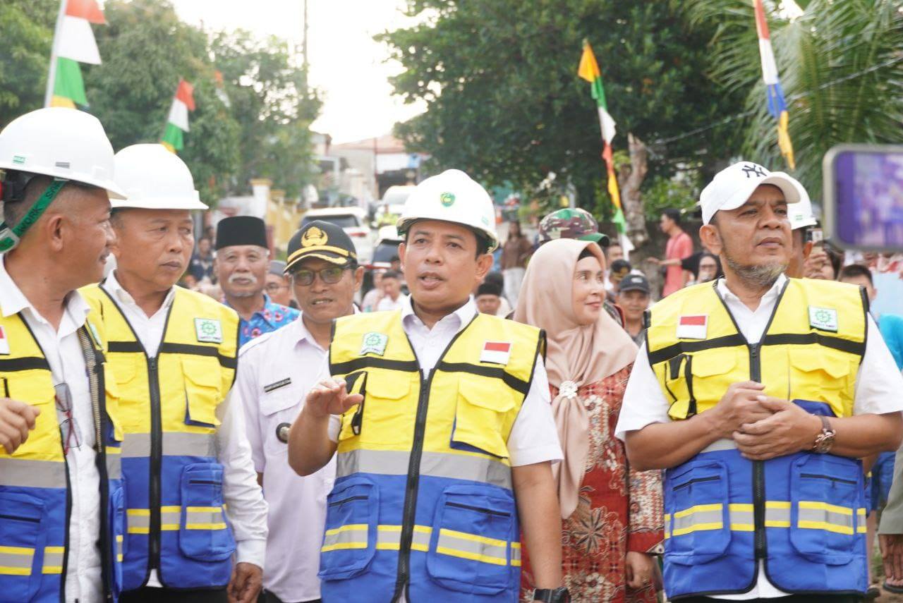Groundbreaking Jembatan Pekan Sabtu Dihadiri Walikota Bengkulu