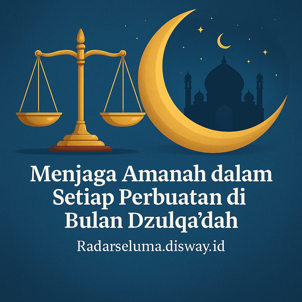 Menjaga Amanah dalam Setiap Perbuatan di Bulan Dzulqa’dah