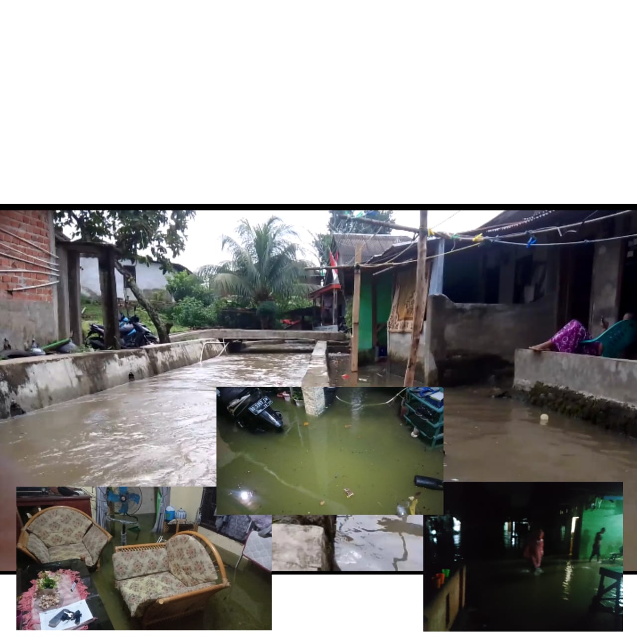 Ratusan Rumah di Padang Nangka Kebanjiran