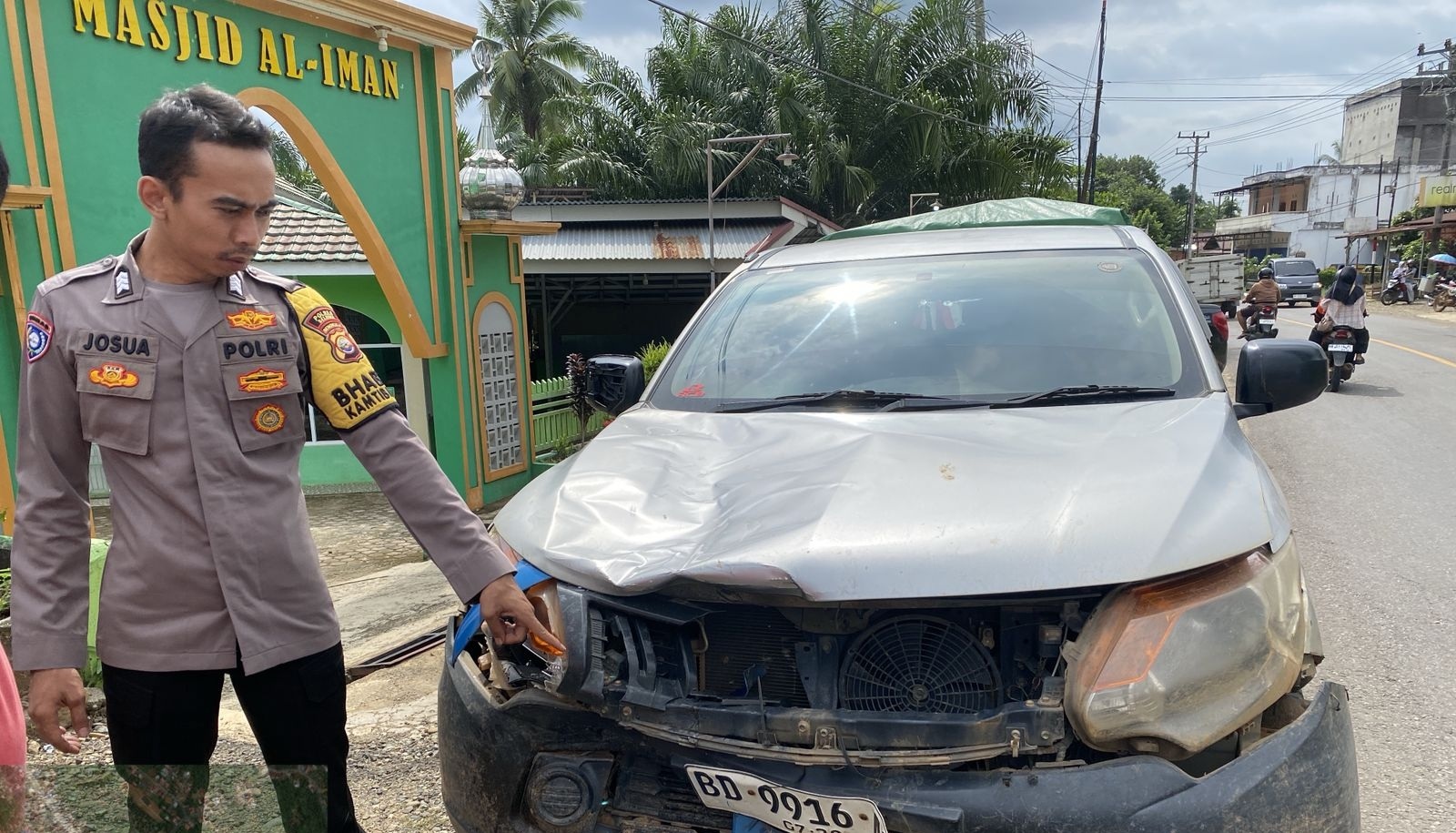 Tabrakan dengan Triton,  Pelajar Asal Sukaraja Tewas