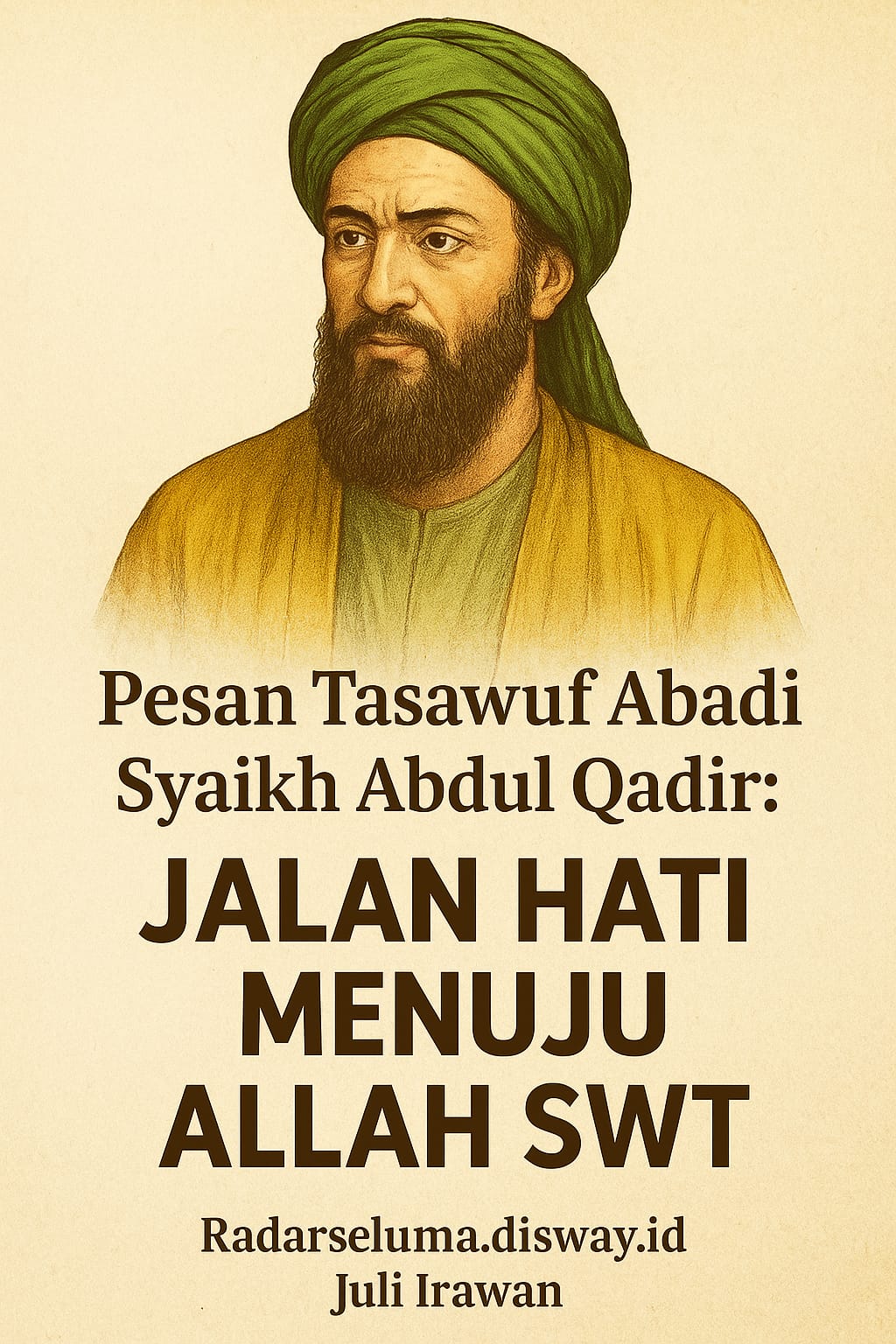 Pesan Tasawuf Abadi Syaikh Abdul Qadir al-Jailani: Jalan Hati Menuju Allah SWT