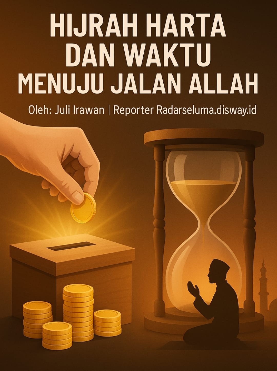Hijrah Harta dan  Waktu Menuju Jalan Allah