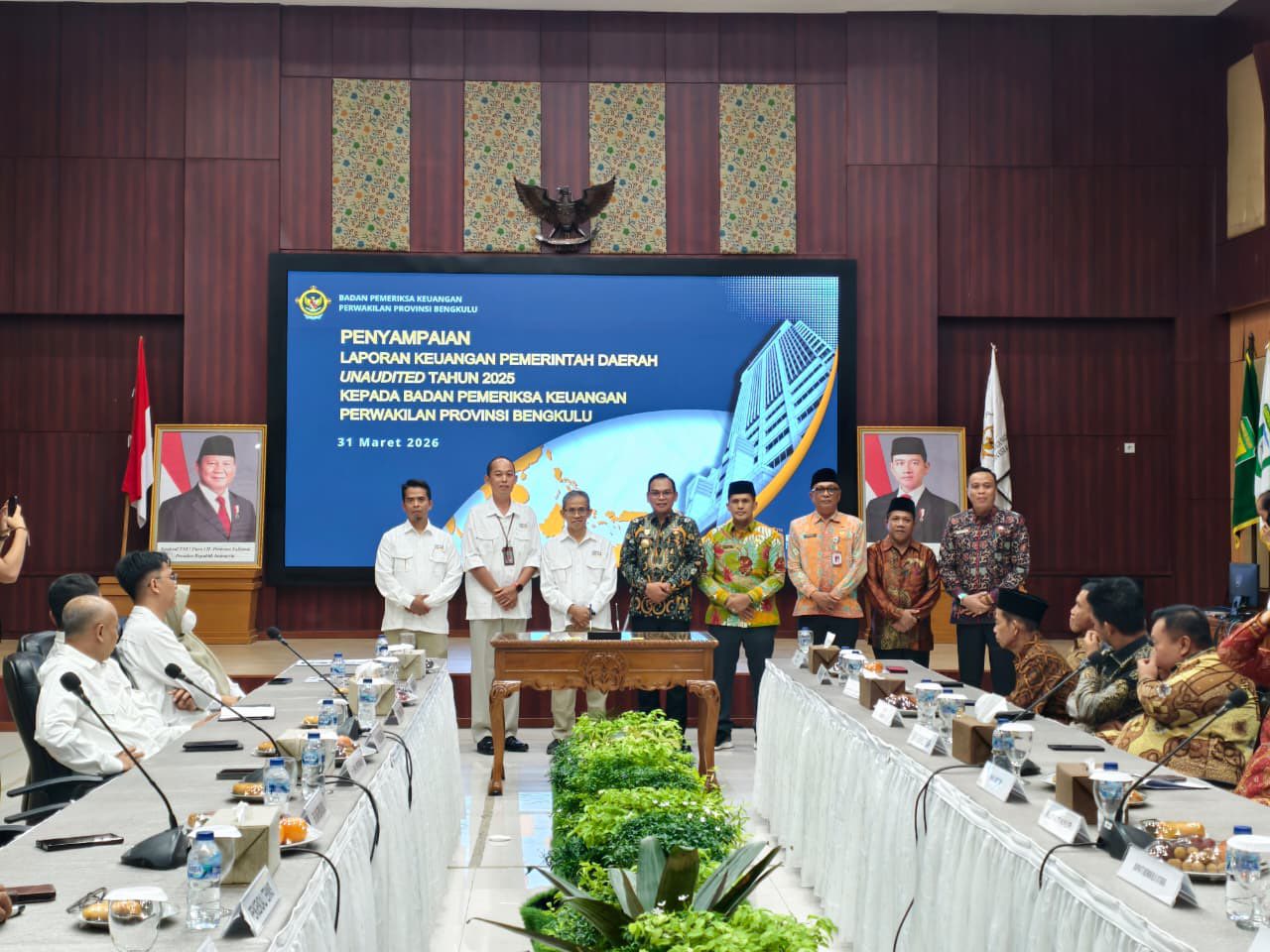    Bupati  Serahkan LKPD Seluma 2025 Unaudited ke BPK Bengkulu