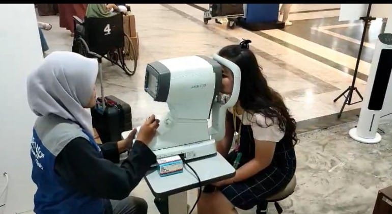 KAI Daop 6 Hadirkan Layanan Pemeriksaan Mata dan Konsultasi Gratis di Stasiun Yogyakarta