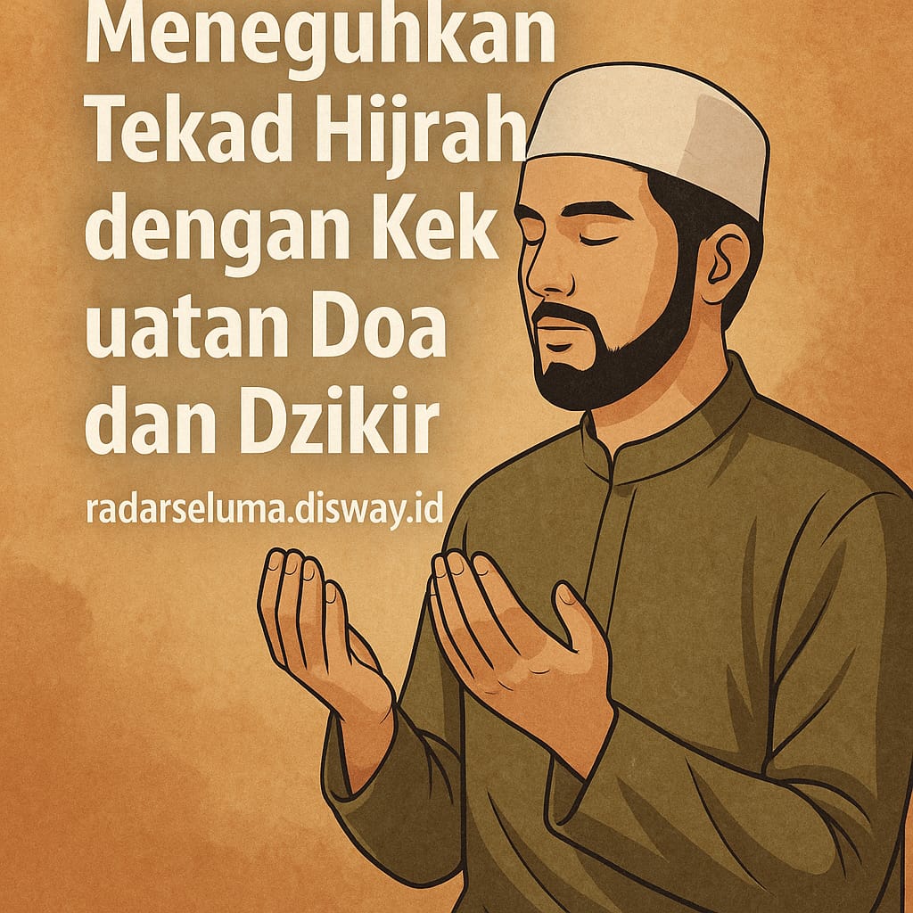 Meneguhkan Tekad Hijrah dengan Kekuatan Doa dan Dzikir 