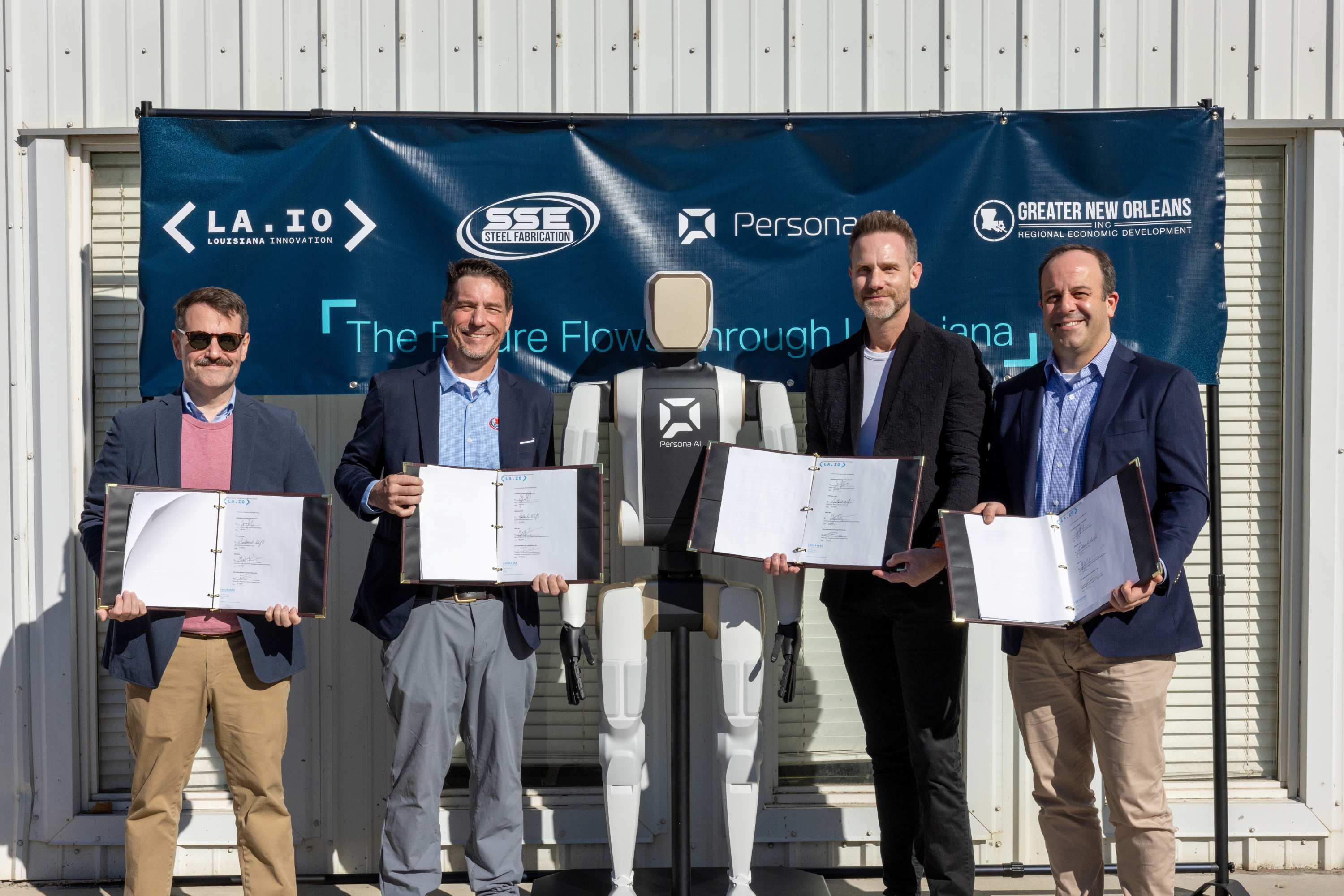 State of Louisiana and Persona AI Launch Humanoid Pilot at SSE Steel Fabrication