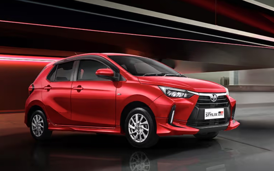 Toyota Agya Merah Desain Simpel dan Fitur Canggih yang Memikat Hati Konsumen