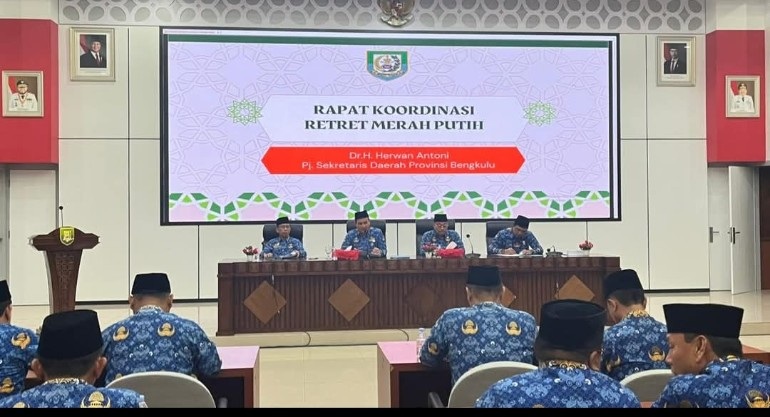   Retret Merah Putih, Memperkuat Integritas dan Karakter ASN di provinsi Bengkulu