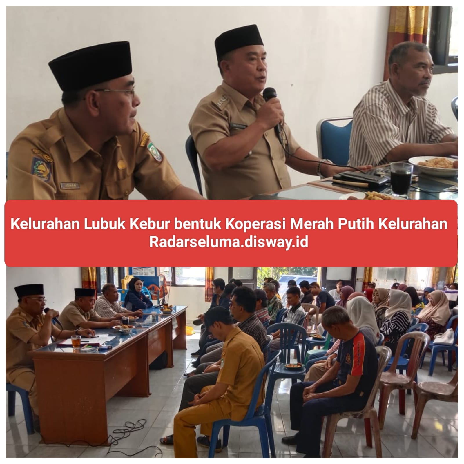 Koperasi Merah Putih Kelurahan Lubuk Kebur Resmi Terbentuk: Dorong Kemandirian Ekonomi Masyarakat