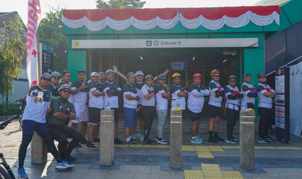  KAI Gelar Gowes and Move untuk Sosialisasi Gaya Hidup Sehat dan Layanan LRT Jabodebek Ramah Pesepeda