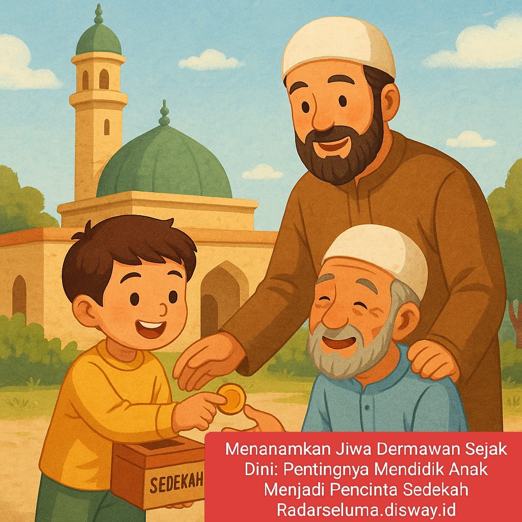 Menanamkan Jiwa Dermawan Sejak Dini: Pentingnya Mendidik Anak Menjadi Pencinta Sedekah