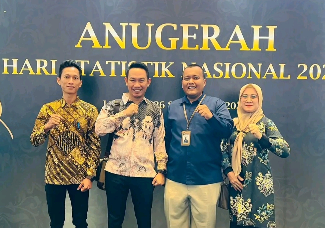 Pemkab Bengkulu Selatan Raih  Anugerah Hari Statistik Nasional 2024