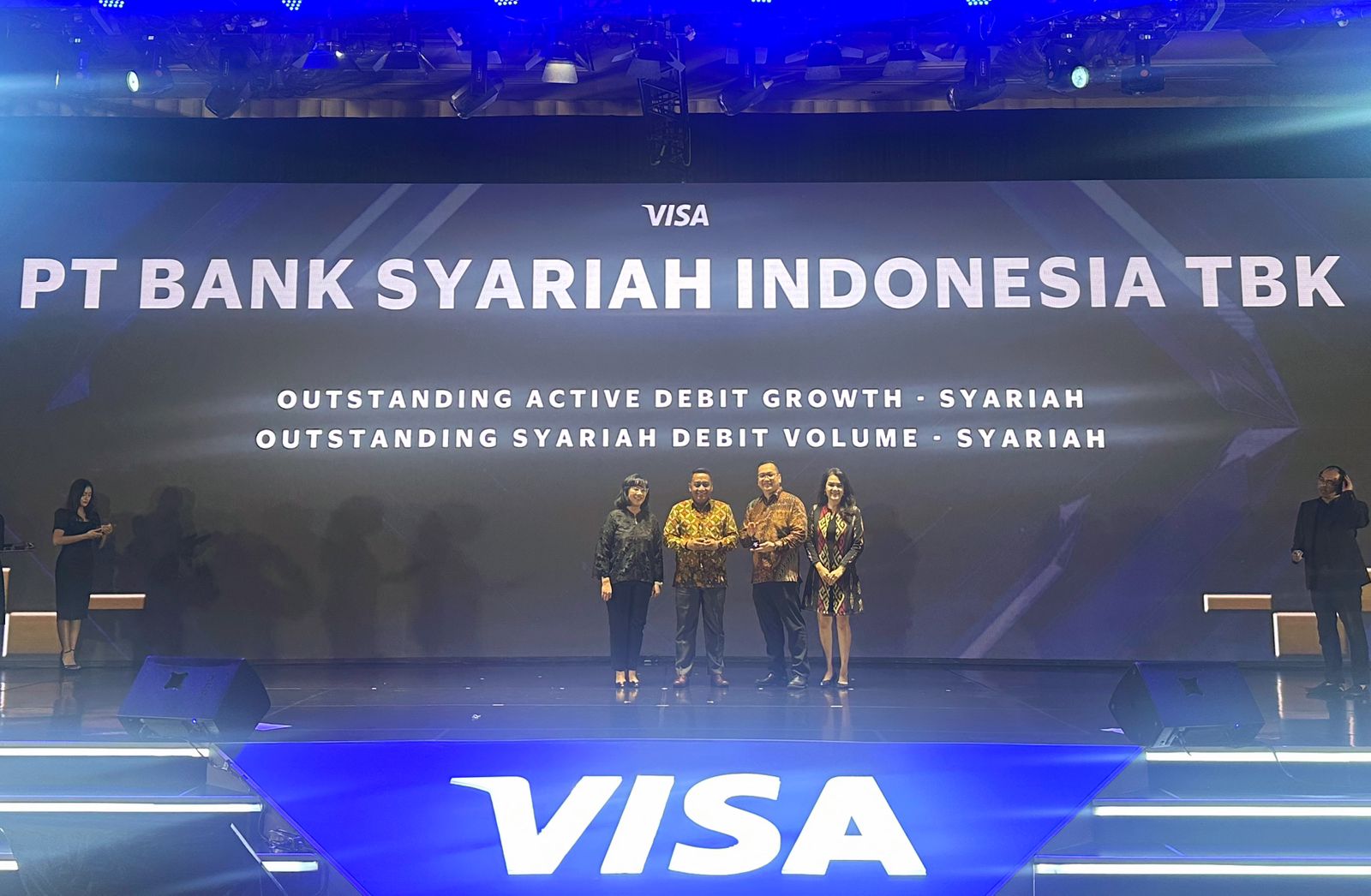 Sukses Tingkatkan Transaksi Digital, BSI Boyong 2 Penghargaan dari VISA