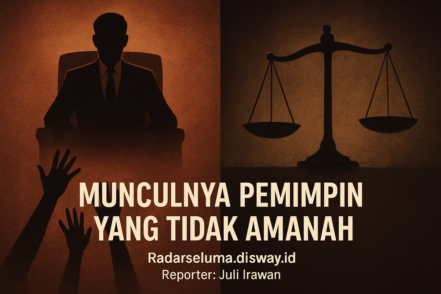 Ketika Amanah Hilang dari Pemimpin: Tanda Zaman dan Isyarat Kiamat Semakin Dekat